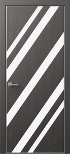 межкомнатные двери с алюминиевой кромкой модель T25